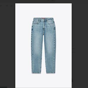 ZARA, Z1975 HIGH-WAIST MOM FIT JEANS